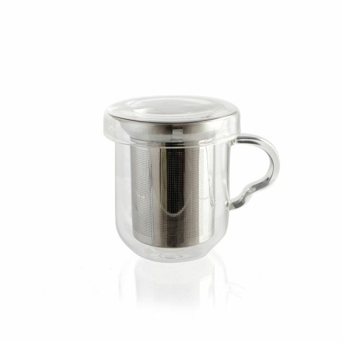 Taza Vidrio Filtro Inox Serenia Quid 35 cL Taza Vidrio Filtro Inox Serenia Quid 35 cL
