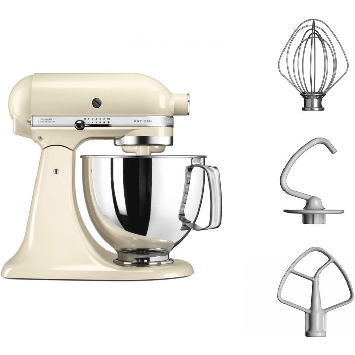 KitchenAid KÜCHENMASCHINE 300W 5KSM125PSEAC Batidora de Varillas Color Crema 1