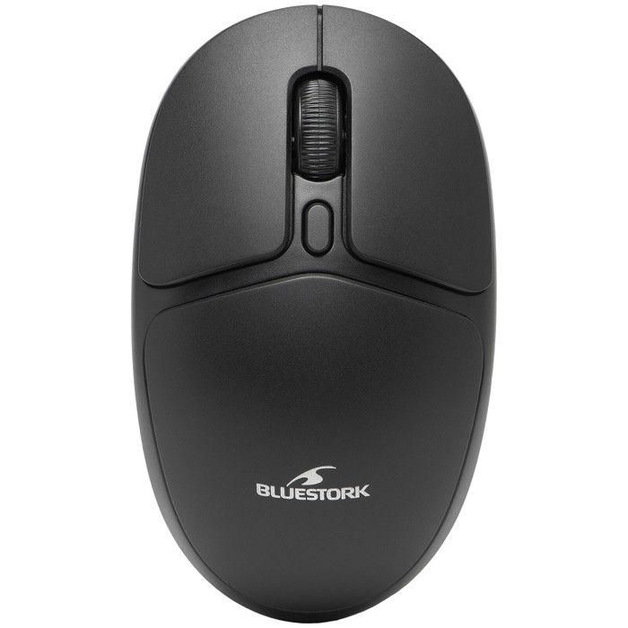 Ratón Inalámbrico - BLUESTORK - Office 25 - PC/MAC - Negro - Conexión 2,4 GHz - Batería de Larga Duración Ratón Inalámbrico - BLUESTORK - Office 25 - PC/MAC - Negro - Conexión 2,4 GHz - Batería de Larga Duración