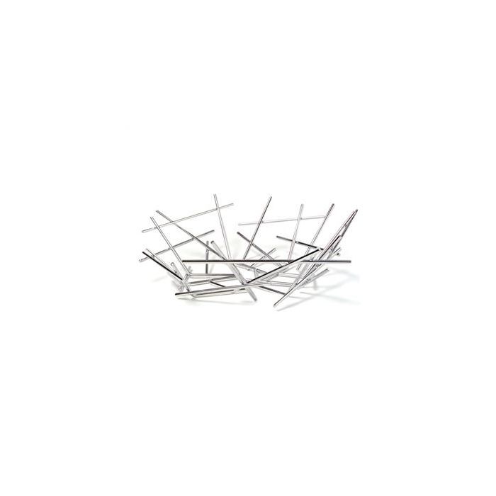 Alessi FC02 Cesto para Frutas en Acero Inoxidable 18/10 Diseño Luigi Massoni y Carlo Mazzeri Alessi FC02 Cesto para Frutas en Acero Inoxidable 18/10 Diseño Luigi Massoni y Carlo Mazzeri