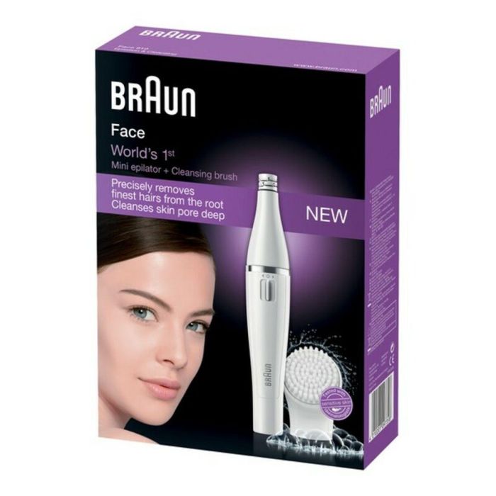 Braun Silk-épil 830 Depiladora facial 2-en-1: Elimina vello y limpia poros profundamente | 100% Resistente al agua para ducha o baño 4 Braun Silk-épil 830 Depiladora facial 2-en-1: Elimina vello y limpia poros profundamente | 100% Resistente al agua para ducha o baño 4