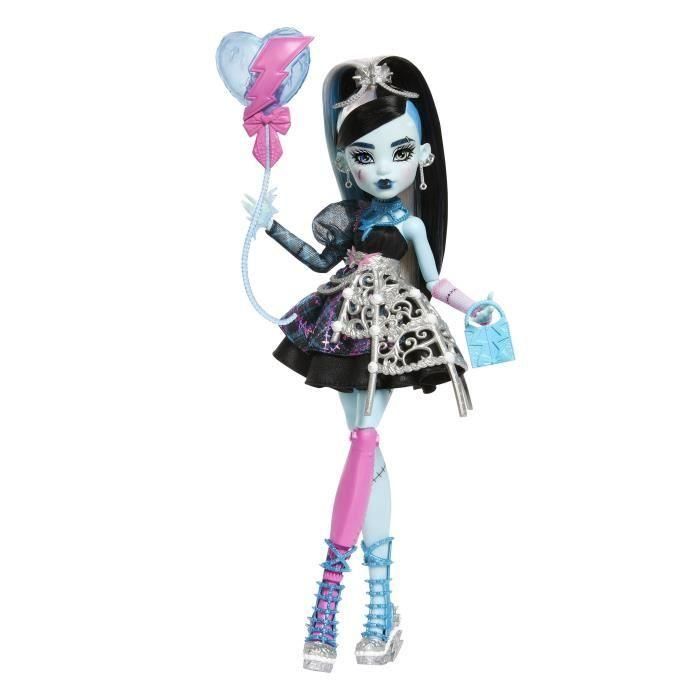 Mattel Muñeca Monster High Frankie Edición Cumpleaños 29x4,5x4 cm, Edad Recomendada +4 Años 2 Mattel Muñeca Monster High Frankie Edición Cumpleaños 29x4,5x4 cm, Edad Recomendada +4 Años 2