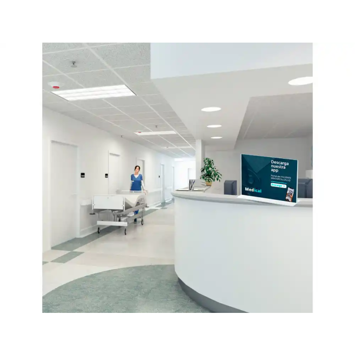 Archivo 2000 Expositor Sobremesa Forma T Din A4 Horizontal 85x300x215 mm Cristal Transparente 2