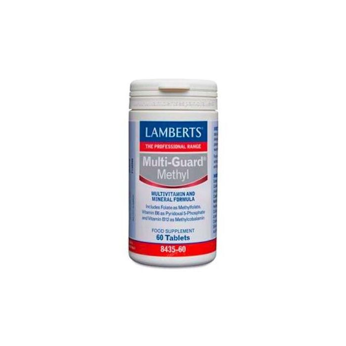 LAMBERTS Multi-Guard Methyl 60 Comprimidos Multivitamínico y Mineral para Metilación