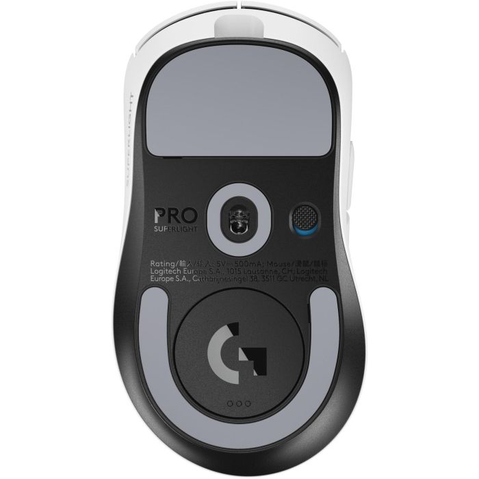 Logitech G PRO X SUPERLIGHT 2 DEX - Maus - ergonomisch - Fr Rechtshänder - optisch - 5 Tasten - kabellos. kabelgebunden - 2.4 GHz. USB - wei 0 Logitech G PRO X SUPERLIGHT 2 DEX - Maus - ergonomisch - Fr Rechtshänder - optisch - 5 Tasten - kabellos. kabelgebunden - 2.4 GHz. USB - wei 0
