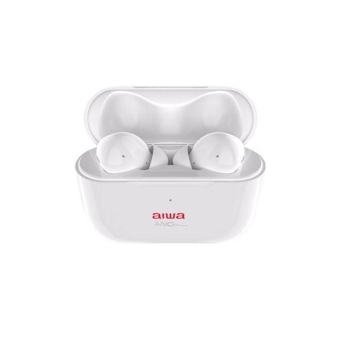Auriculares Bluetooth Aiwa EBTW-888ANC con estuche de carga/ Autonomía 4h/ Blancos Auriculares Bluetooth Aiwa EBTW-888ANC con estuche de carga/ Autonomía 4h/ Blancos