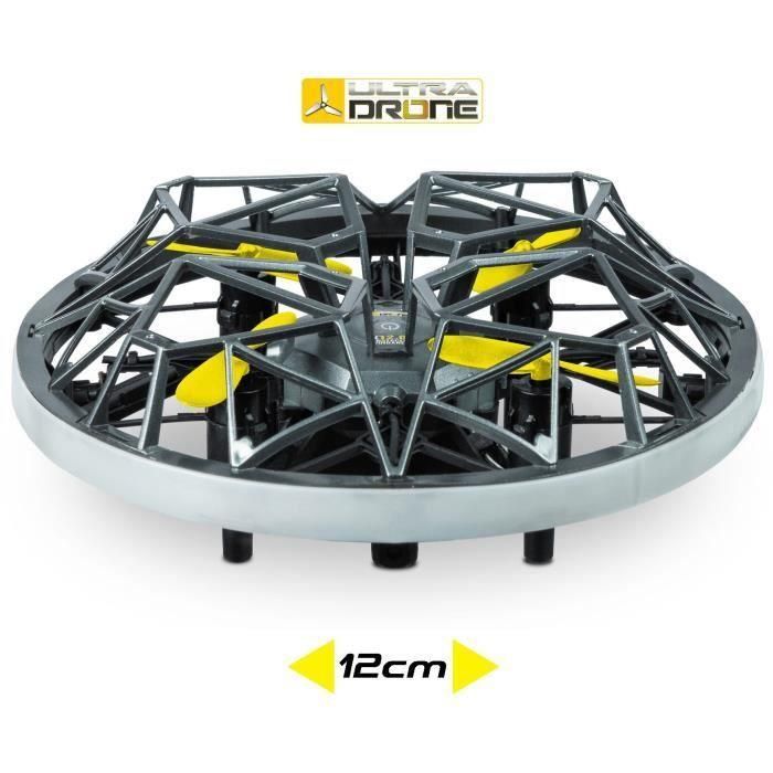 Dron radiocontrolado - Mondo Motors - Sensores de obstáculos - Ultradrone X12 Evita obstáculos - Diámetro 12cm 1 Dron radiocontrolado - Mondo Motors - Sensores de obstáculos - Ultradrone X12 Evita obstáculos - Diámetro 12cm 1