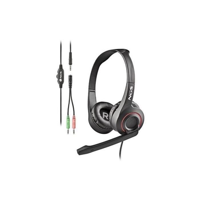 Auriculares NGS MSX 10 Pro/ con Micrófono/ Jack 3.5/ Negros Auriculares NGS MSX 10 Pro/ con Micrófono/ Jack 3.5/ Negros