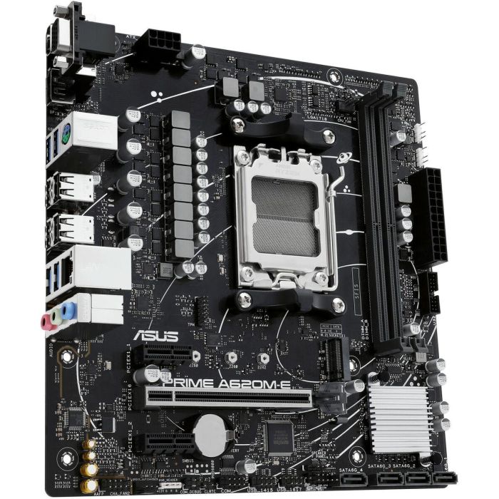 ASUS PRIME A620M-E-CSM AMD A620 Zócalo AM5 micro ATX 6 ASUS PRIME A620M-E-CSM AMD A620 Zócalo AM5 micro ATX 6