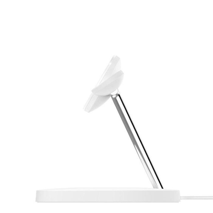 Belkin Wiz009 Vfwh - V2 Base Carga Powerhouse 3 en 1 para Apple Watch, iPhone y AirPods Qi2 MagSafe Blanca 3 Belkin Wiz009 Vfwh - V2 Base Carga Powerhouse 3 en 1 para Apple Watch, iPhone y AirPods Qi2 MagSafe Blanca 3