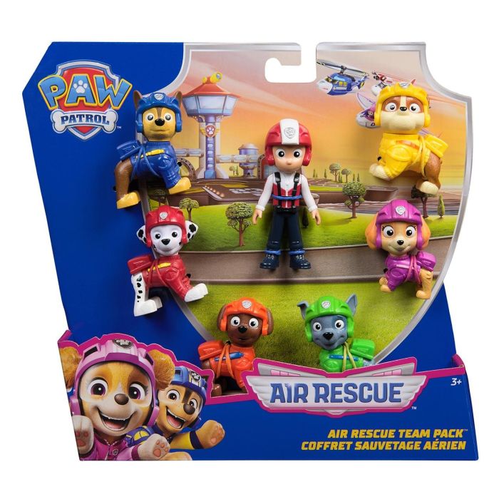 Pack 7 Figuras Paw Patrol Air Rescue 6071499 Spin Master 1 Pack 7 Figuras Paw Patrol Air Rescue 6071499 Spin Master 1
