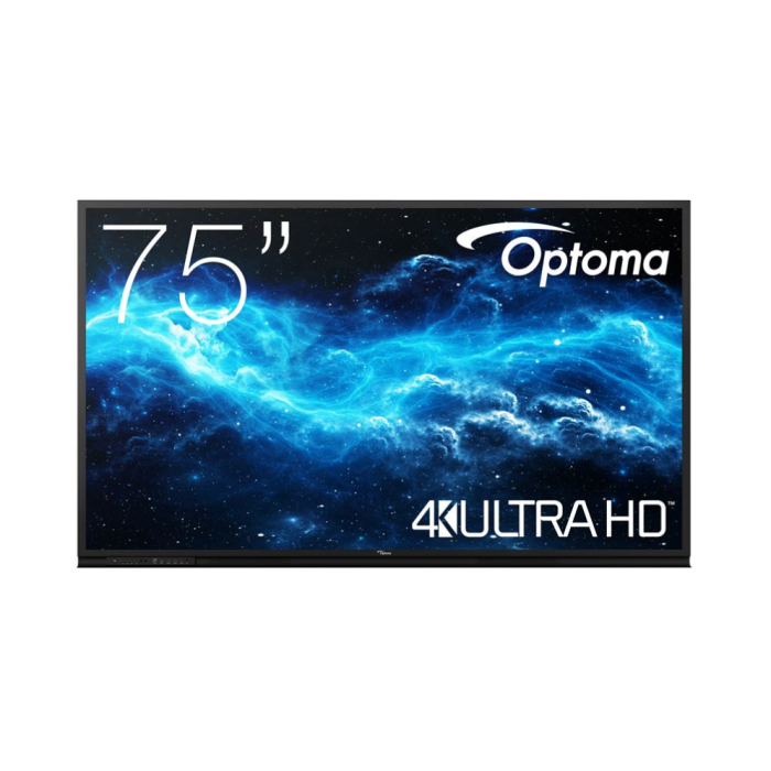 Optoma 3752RK Panel plano interactivo 190,5 cm (75") LED Wifi 400 cd / m² 4K Ultra HD Negro Pantalla táctil Procesador incorporado Android 11 Optoma 3752RK Panel plano interactivo 190,5 cm (75") LED Wifi 400 cd / m² 4K Ultra HD Negro Pantalla táctil Procesador incorporado Android 11