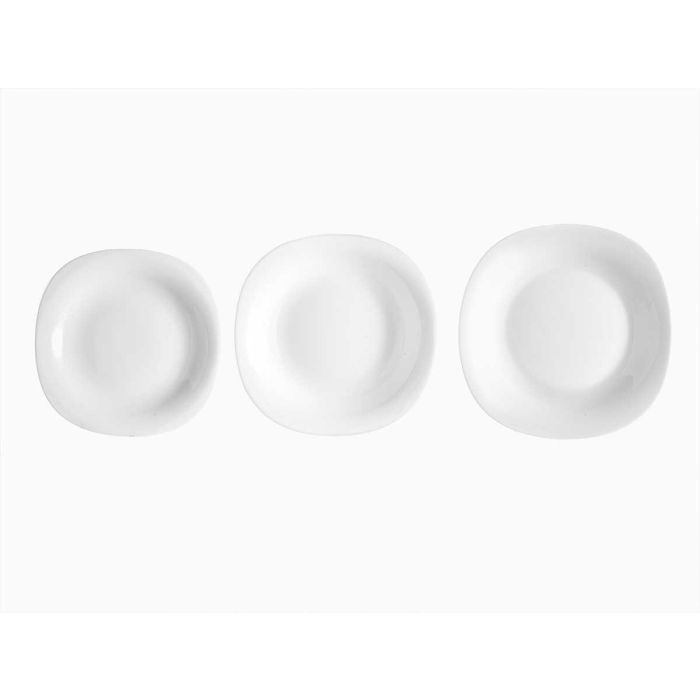 Set Vajilla Cuadrado Opal 18Pzs Vivalto 24CM (2 Unidades) 1 Set Vajilla Cuadrado Opal 18Pzs Vivalto 24CM (2 Unidades) 1