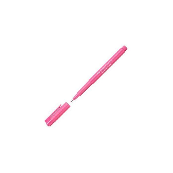 Faber Castell Rotulador Broadpen Pastel 0.8 mm Violeta Rosa Púrpura, Fineliner de Punta Metálica (10 Unidades) (10 Unidades)