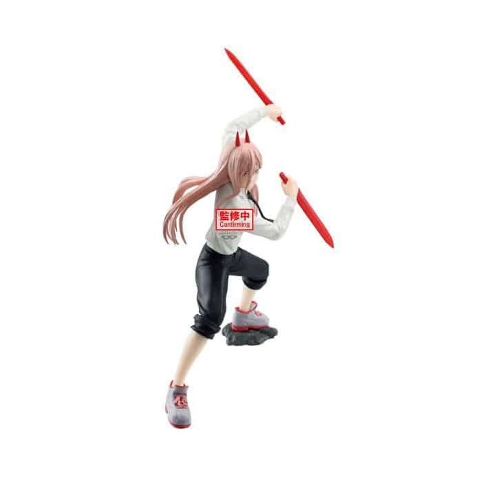 Banpresto BP29511P Figura Power Chainsaw Man Vibration Stars IV 16cm PVC y ABS Pre-pintada, Coleccionable Oficial 1