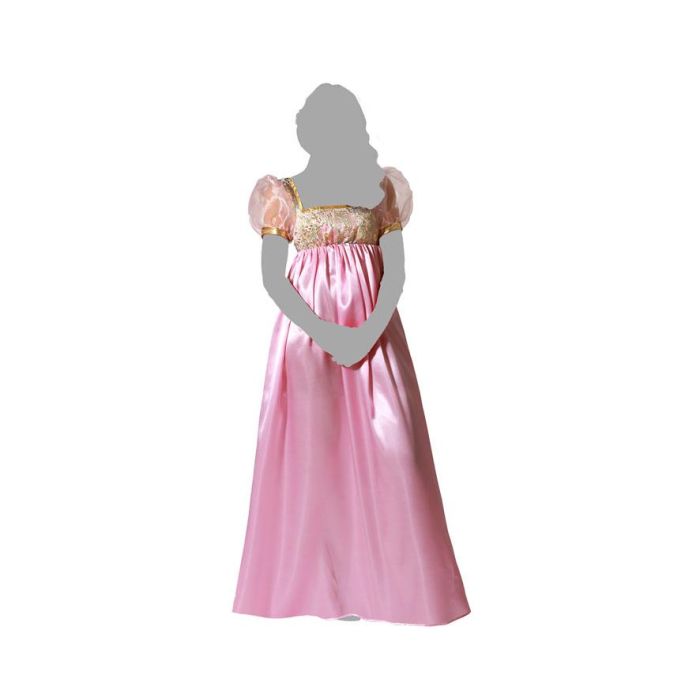 Disfraz Dama Inglesa Vestido Rosa Mujer Adulto Talla XS-S 4 Disfraz Dama Inglesa Vestido Rosa Mujer Adulto Talla XS-S 4