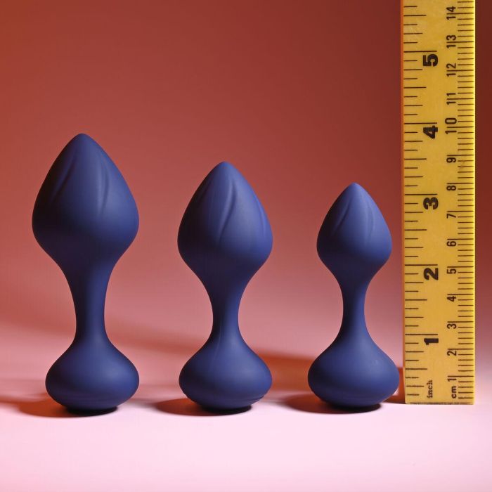 Plug Anal Playboy Playboy Azul (8,9 cm) 3 Plug Anal Playboy Playboy Azul (8,9 cm) 3