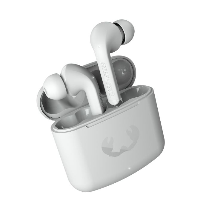 Fresh'N Rebel Auriculares Twins Fuse True Wireless Intra-auditivos con Control Táctil, Asistente Voz y 30 Horas Batería - Gris Hielo Fresh'N Rebel Auriculares Twins Fuse True Wireless Intra-auditivos con Control Táctil, Asistente Voz y 30 Horas Batería - Gris Hielo