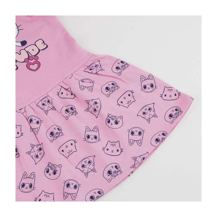Vestido french terry gabby´s dollhouse 3 años 3