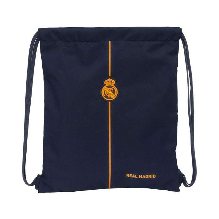 Saco plano real madrid 2ª equipacion 24/25 35x40x1 cm