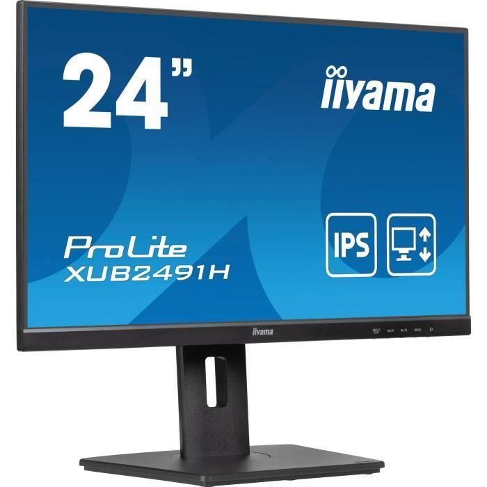 Monitor Iiyama 24", Panel Ips, 100Hz, Hdmi, Display Ports. (No Altavoces). Regulable. 1 Monitor Iiyama 24", Panel Ips, 100Hz, Hdmi, Display Ports. (No Altavoces). Regulable. 1