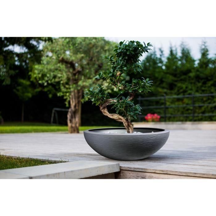 EDA Graphit lavabo olla Ø 59 cm - 39 L - gris antracita 1 EDA Graphit lavabo olla Ø 59 cm - 39 L - gris antracita 1