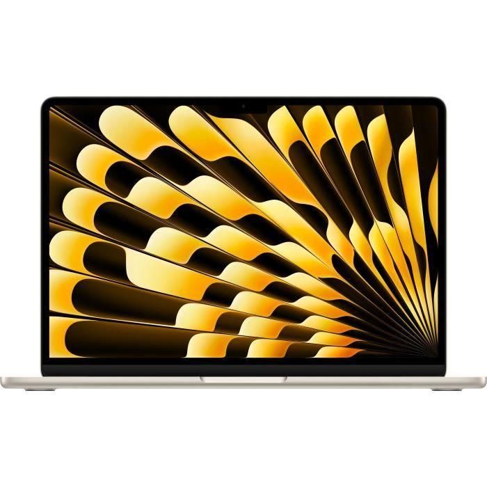 Apple - MacBook Air M4 de 13,6" (2025) - 16 GB de RAM - 512 GB de almacenamiento - CPU de 10 núcleos - GPU de 10 núcleos - Starlight Apple - MacBook Air M4 de 13,6" (2025) - 16 GB de RAM - 512 GB de almacenamiento - CPU de 10 núcleos - GPU de 10 núcleos - Starlight