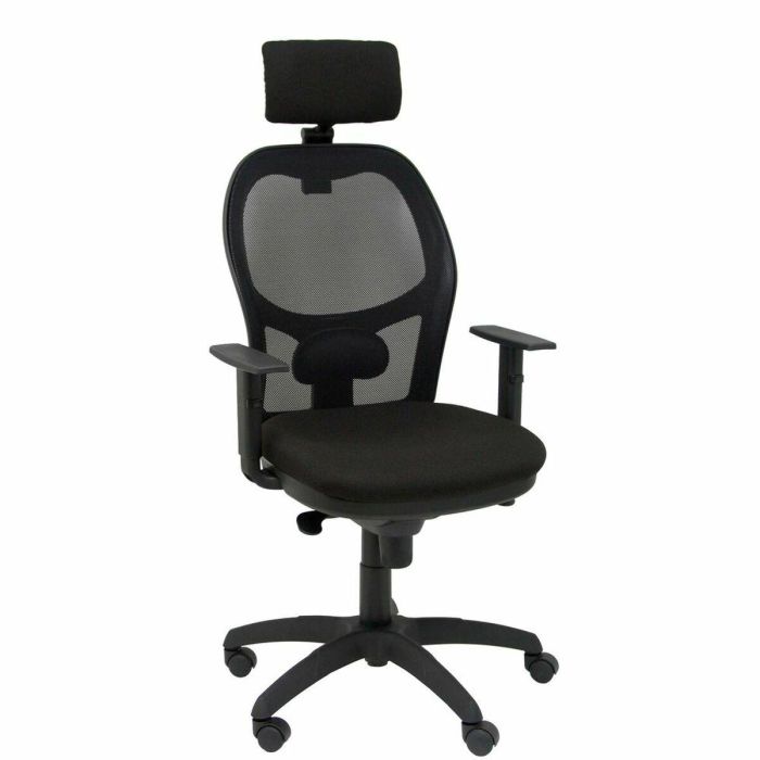 Piqueras Y Crespo Silla Jorquera Brazos Regulables C-Cabecero Regulable Malla Negra Asiento Bali Negro Piqueras Y Crespo Silla Jorquera Brazos Regulables C-Cabecero Regulable Malla Negra Asiento Bali Negro
