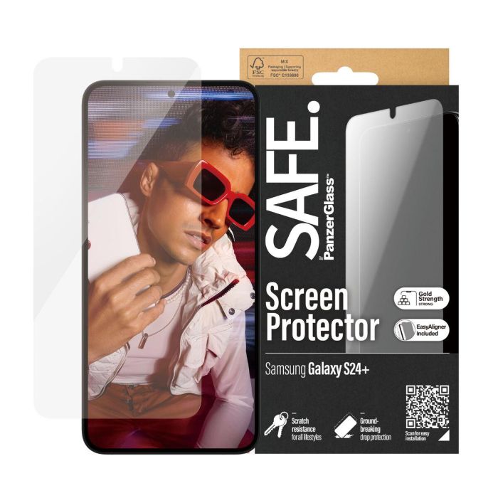 Protector de Pantalla para Móvil Panzer Glass SAFE95667 Samsung Galaxy S24 Plus 2