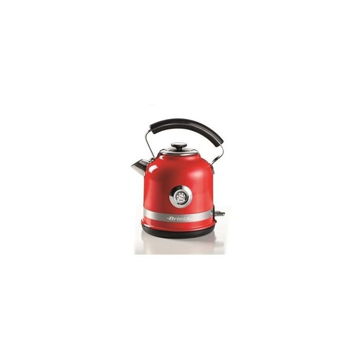 Ariete 2854/00 Hervidor Eléctrico Moderna Rojo 1.7 Litros Acero Inoxidable Termómetro Apagado Automático Diseño Elegante Objeto de Cocina 4