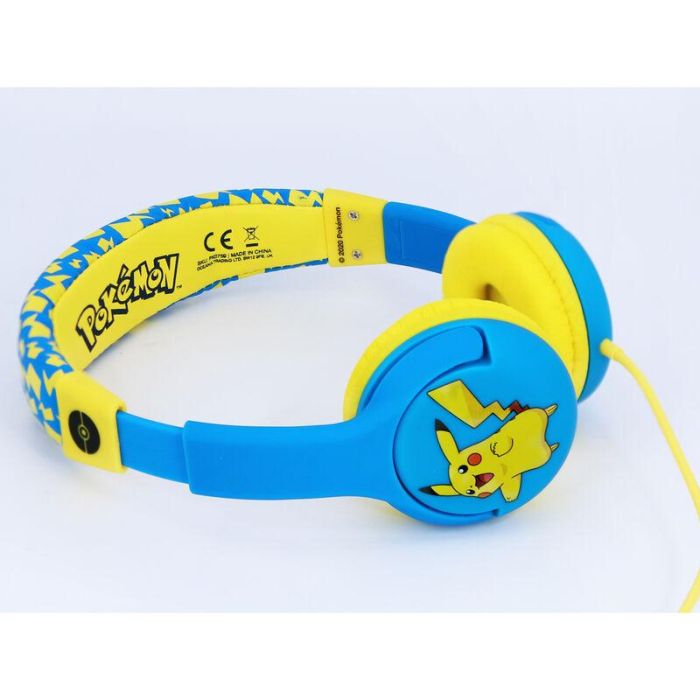 Auriculares Infantiles OTL Pokemon Pikachu/ Jack 3.5/ Azules y Amarillos 4