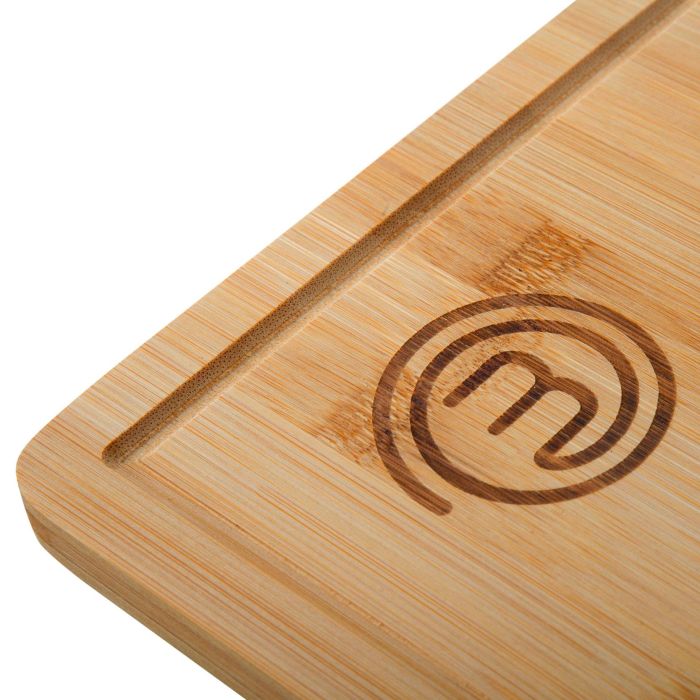 Masterchef Tabla de Cortar de Bambú 34 cm x 23.5 cm x 1 cm 1