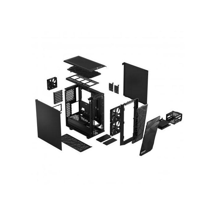 Fractal Design Meshify 2 Compact Negro 17 Fractal Design Meshify 2 Compact Negro 17