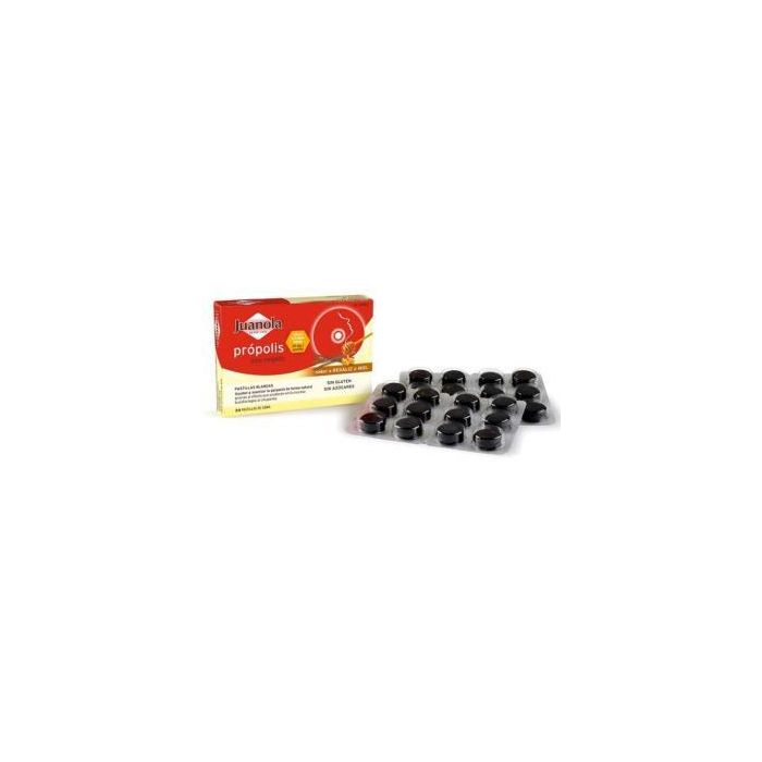 Juanola Pastillas Propolis Regaliz-Miel 24Ud. Juanola Pastillas Propolis Regaliz-Miel 24Ud.