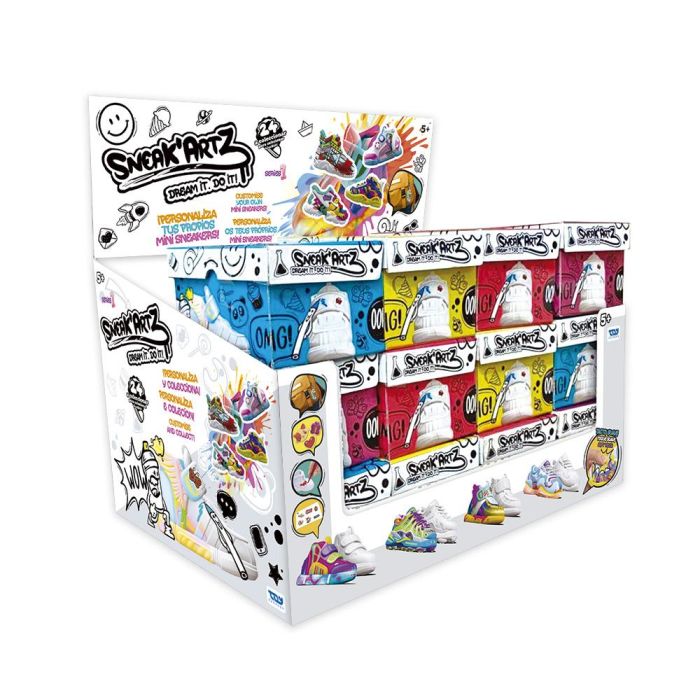 Jazwares 39000 Sneak'Artz Caja Zapatos 1 Unidad 2