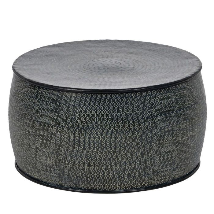 Mesa auxiliar 66 x 66 x 34,5 cm Negro Aluminio (3 Unidades) 8 Mesa auxiliar 66 x 66 x 34,5 cm Negro Aluminio (3 Unidades) 8