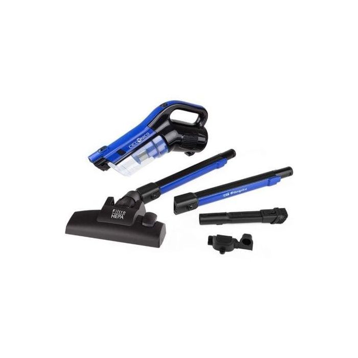 Orbegozo AP 4800 Aspirador Escoba 3 en 1, 600W, 14kPa, Sin Bolsa, Filtro HEPA, Cable 6m, Depósito 600ml 4