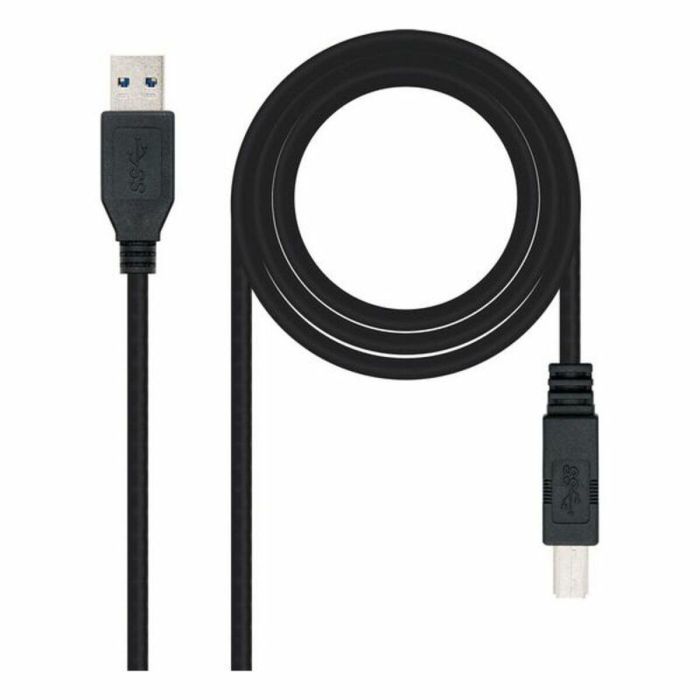 Cable USB NANOCABLE 10.01.0802-BK Negro 0 Cable USB NANOCABLE 10.01.0802-BK Negro 0