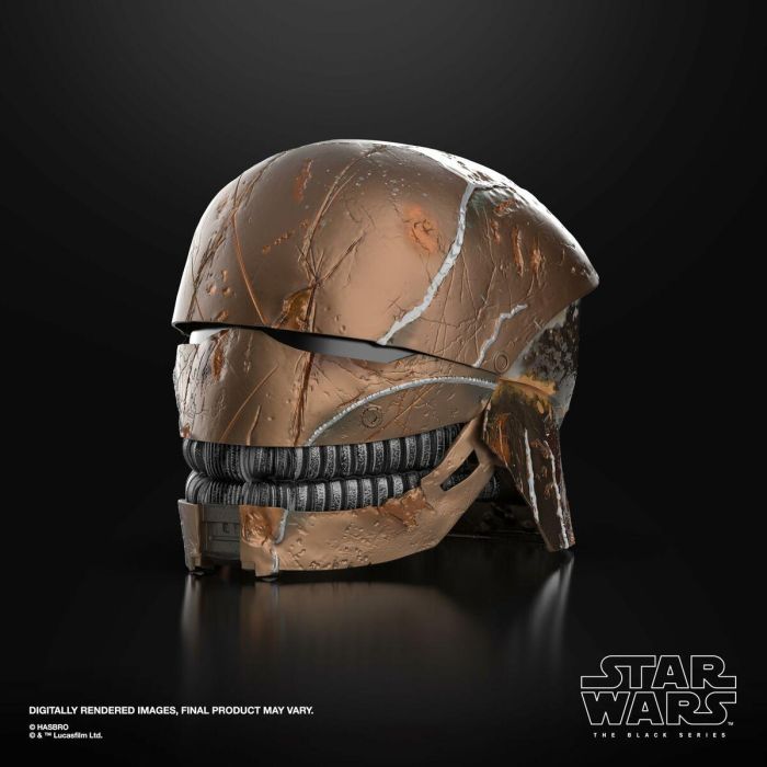 Hasbro Casco Electrónico Réplica Star Wars: The Acolyte The Stranger Escala 1:1, Calidad Coleccionista, Acolchado Ajustable 1