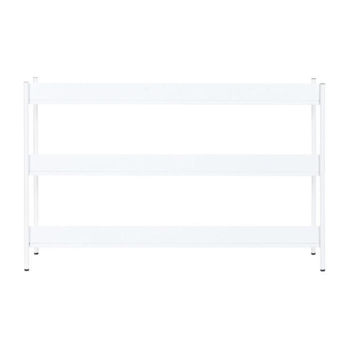 Estantería Home ESPRIT Blanco Metal 120 x 30 x 76 cm 4 Estantería Home ESPRIT Blanco Metal 120 x 30 x 76 cm 4