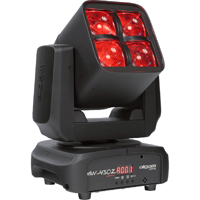 Luz Led Wash 4 X 30W Rgbw Con Zoom 4