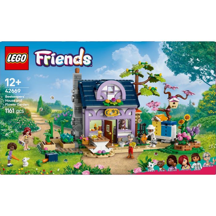 LEGO 42669 Friends Casa del Apicultor y Jardín de Flores - Juego Creativo para Niñas 8 LEGO 42669 Friends Casa del Apicultor y Jardín de Flores - Juego Creativo para Niñas 8