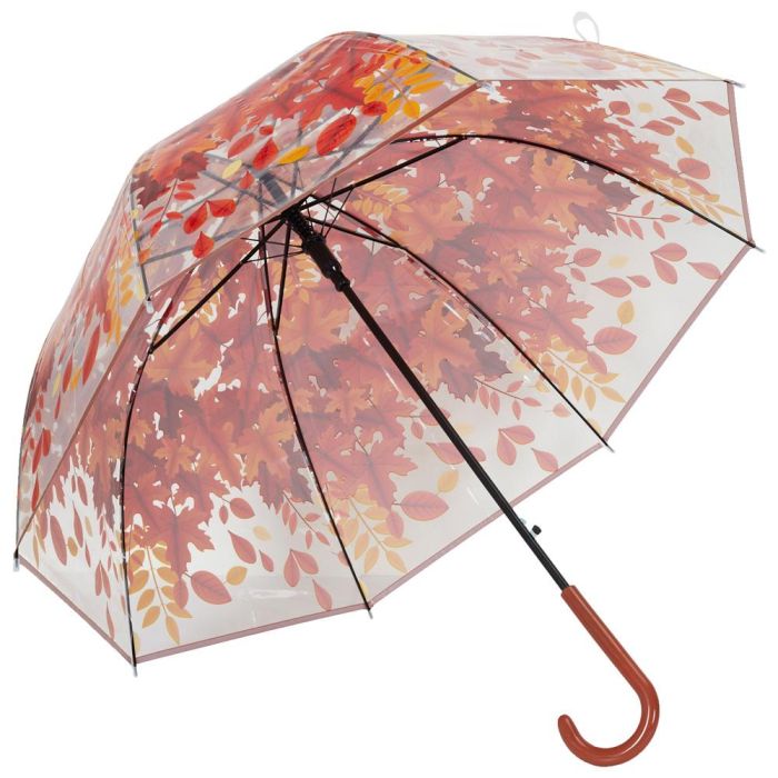 Entre Temps Paraguas Transparente Automático con Mango Ergonómico - Diámetro 88 cm 5 Entre Temps Paraguas Transparente Automático con Mango Ergonómico - Diámetro 88 cm 5