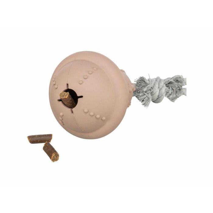 Juguete para gatos Trixie Beige Algodón Caucho Navidad Campana 2 Juguete para gatos Trixie Beige Algodón Caucho Navidad Campana 2