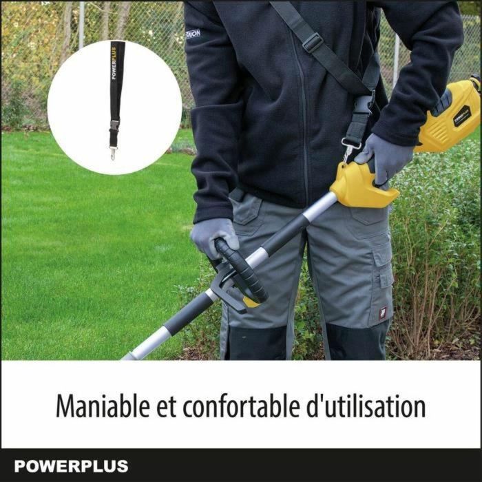 PowerPlus Electric SchoScutter POWXG30405 - Bordure & Debrusaille Alambre eléctrico de 1000 W 3