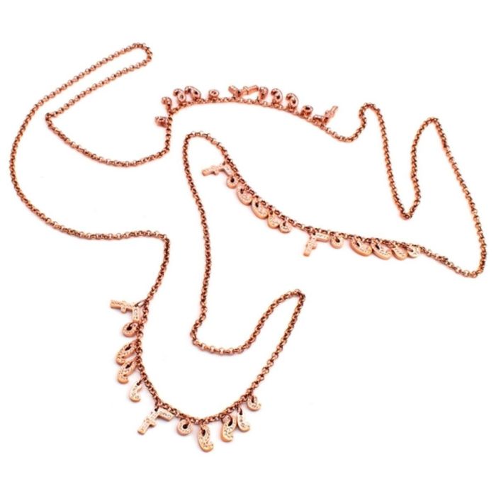 Collar Mujer Folli Follie 3N13T022RC 80 cm Collar Mujer Folli Follie 3N13T022RC 80 cm