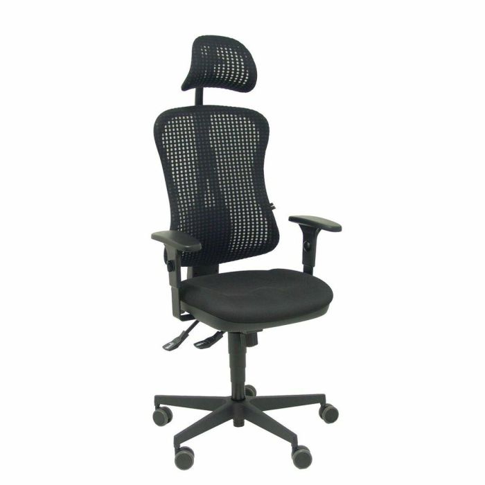 Silla de Oficina con Cabecero Agudo P&C 840B23C Negro Silla de Oficina con Cabecero Agudo P&C 840B23C Negro