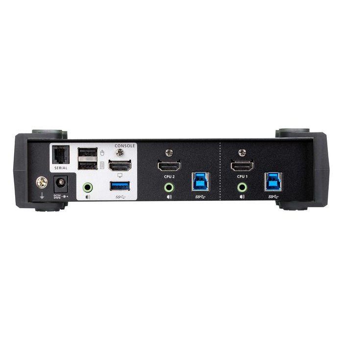 Aten CS1822 KVMP Switch 2 Puertos USB 3.0 HDMI 4K con Audio 1