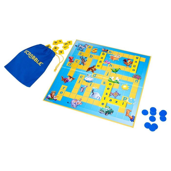 Mattel Games Scrabble Junior Y9669 Juego de Mesa para Niños +6 Años Español 2