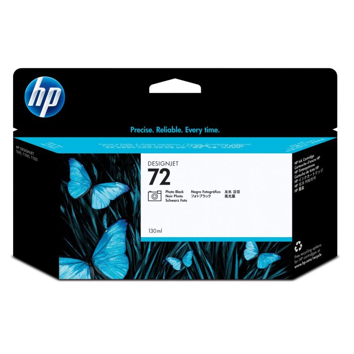 HP Tinta Negro Fotográfico Designjet T610-1100 - Nº72, 130 ML